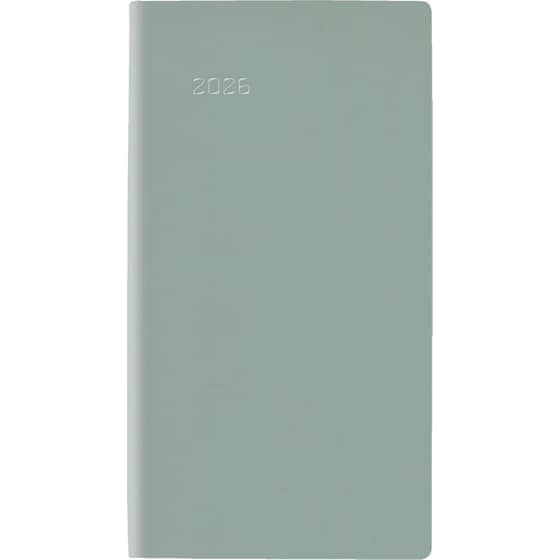 Ημερολόγιο Τσέπης/ Ατζέντα Εβδομαδιαίο 2026 Θεοφύλακτος 12M Ponza Μέντα image 0