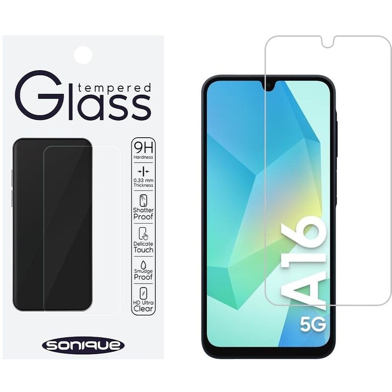 Προστατευτικό οθόνης Samsung Galaxy A16/Galaxy A16 5G Sonique Hardy Glass Premium Series HD 0.33mm 9H