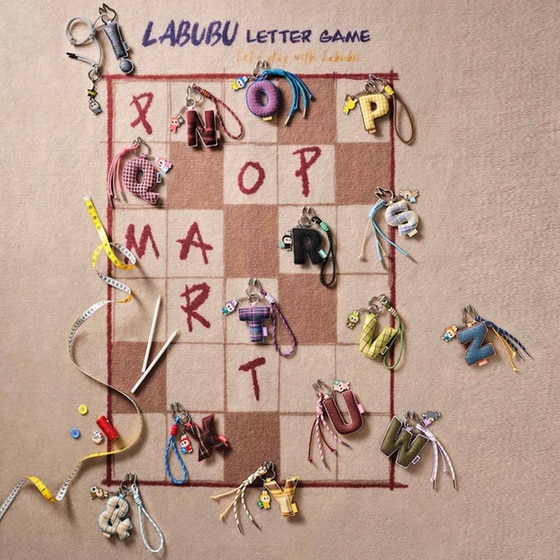 Μπρελόκ Pop Mart The Monsters Pin For Love Series Letter Blind Box (N-Z) image 4
