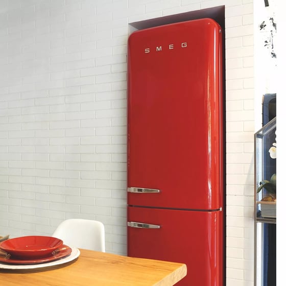 SMEG FAB32RRD6 332 Lt Total No Frost Κόκκινο Ψυγειοκαταψύκτης image 7