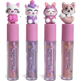 Martinelia Flavoured Friendly Animal Lip Gloss Peach 3ml 1 Τμχ - Τυχαία Επιλογή Σχεδίου