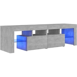 Έπιπλο Τηλεόρασης Vidaxl Επεξεργασμένο Ξύλο 140x35x40cm - Γκρι