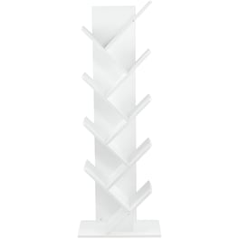 Βιβλιοθήκη Vasagle LBC11WTV1 από Μοριοσανίδα 50x141.5 cm - Λευκή