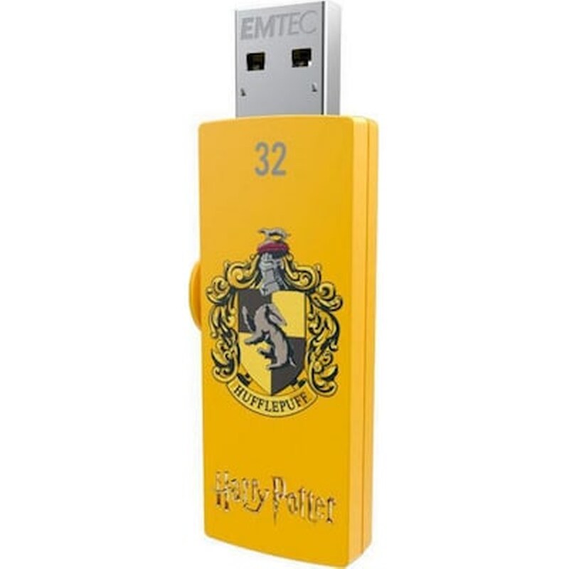 EMTEC Emtec M730 Harry Potter Hufflepuff 32GB USB 2.0 Κίτρινο