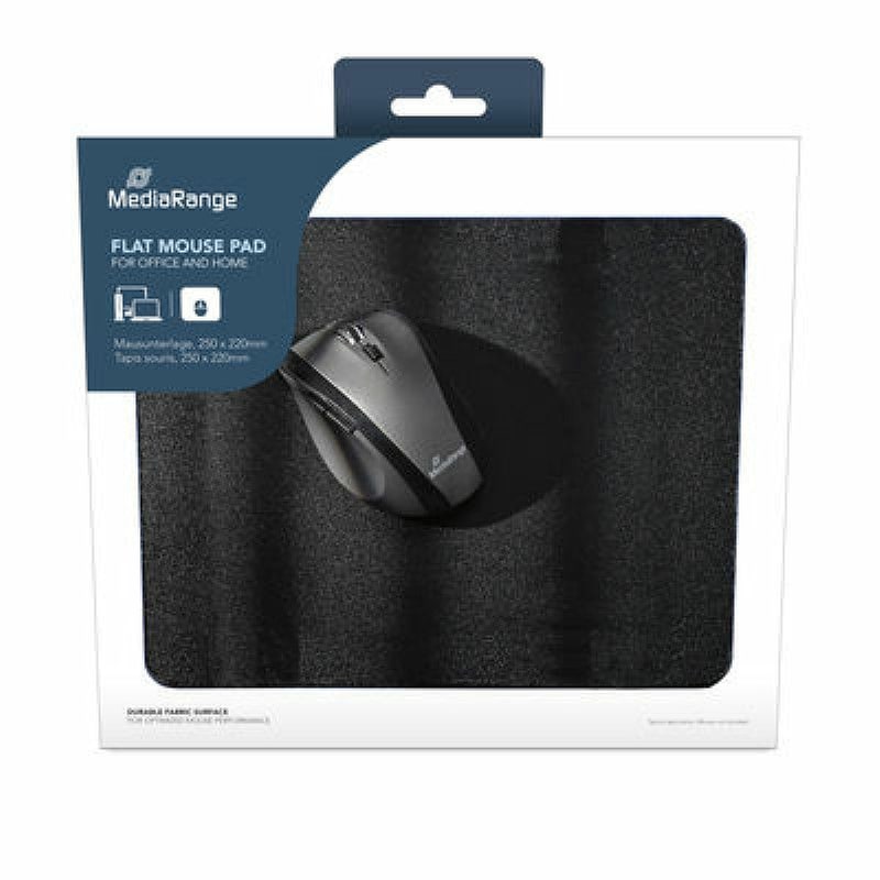 MediaRange MROS253 Mouse Pad Small 250 mm Μαύρο