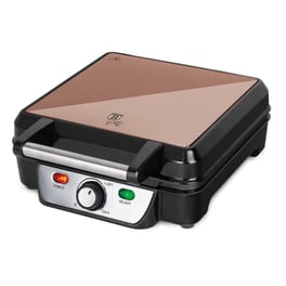 Berlinger Haus Bh-9452 Ηλεκτρική Βαφλιέρα Για 4 Βάφλες 1100w Metallic Line Rose Gold Collection