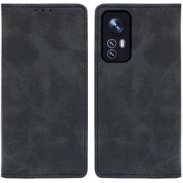 Θήκη Xiaomi Xiaomi 12 Pro 5G - Sonique Βιβλίο Vintage Magnet - Μαύρο