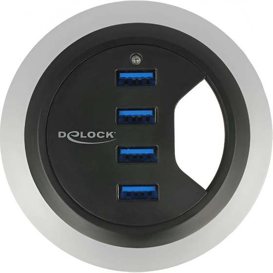 DeLock 62868 USB Hub 4-Port USB 3.0 συμβατό με USB-A image 2