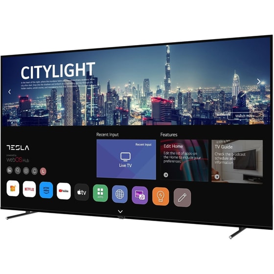 Tesla LED 85" 4K Smart Τηλεόραση 85E645BUW image 3