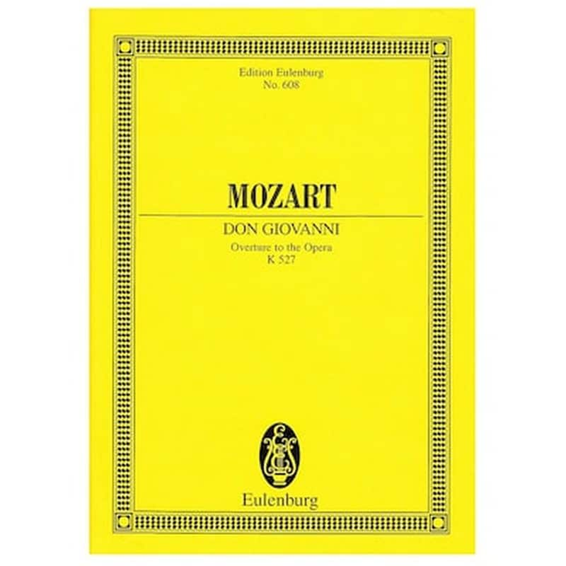 EDITIONS EULENBURG Βιβλίο Για Σύνολα Editions Eulenburg Mozart - Don Giovanni Overture [pocket Score]