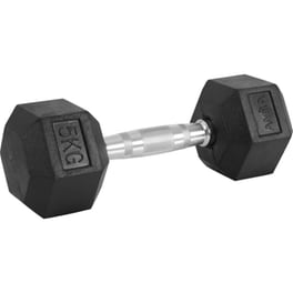 Αλτήρας Εξάγωνος Amila 84765 Rubber Cover A - 5kg
