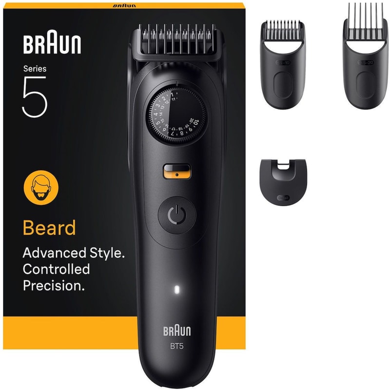 BRAUN BRAUN BT5520 Series 5 Σετ Περιποίησης Επαναφορτιζόμενο Μαύρο
