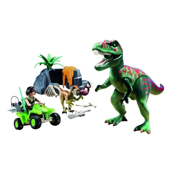 PLAYMOBIL® Dinos Εξερευνητής Με Γουρούνα Και T-rex (71588) image 2