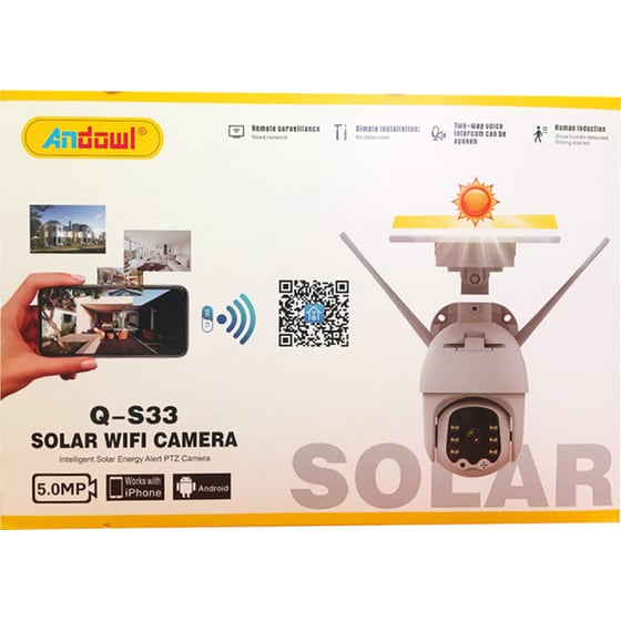 Ασύρματη IP Camera Andowl Q-S33 Full HD Dome με Μικρόφωνο και Ηχείο image 2
