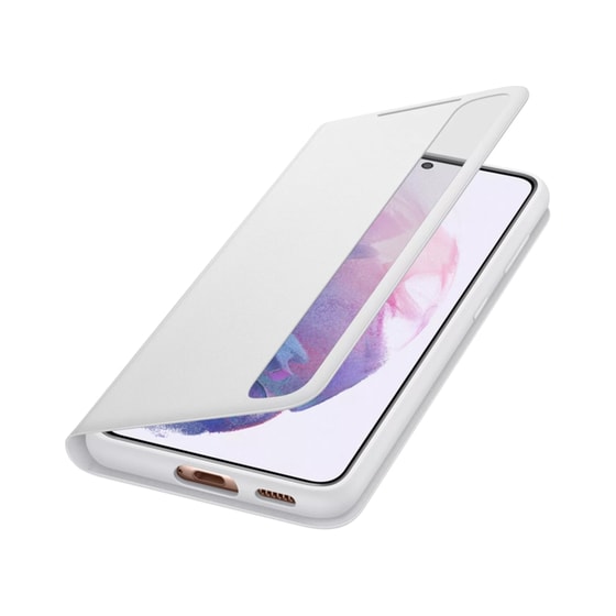 Θήκη Samsung Galaxy S21 Clear View Cover - Light Grey image 3