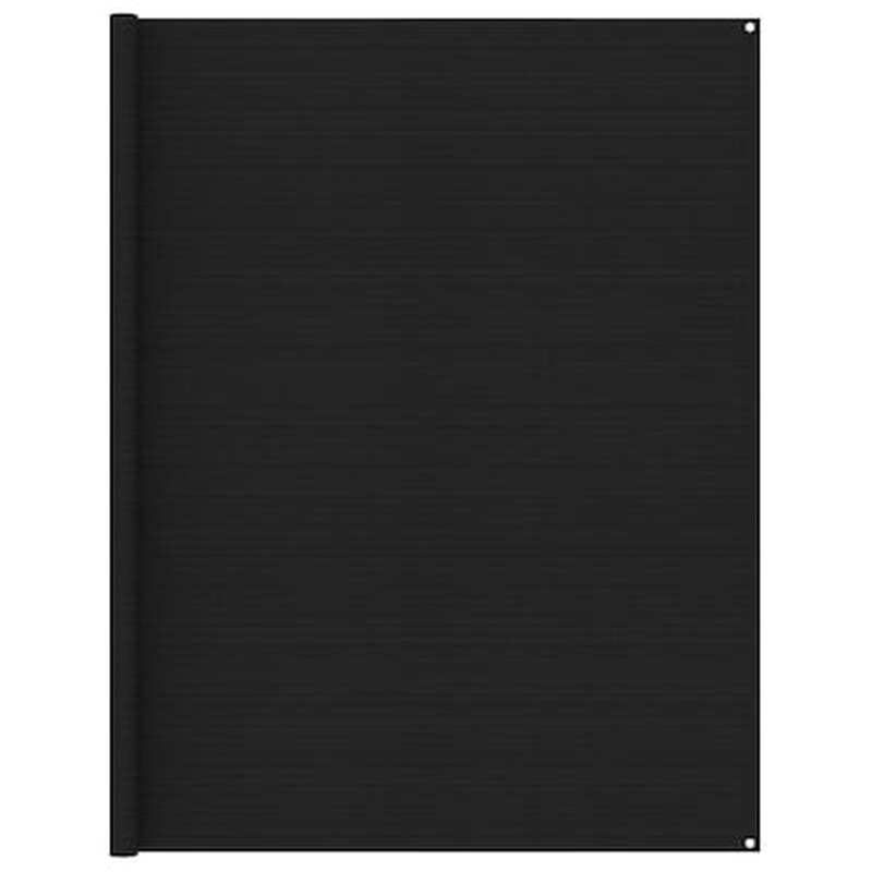 VIDAXL Vidaxl Χαλί Σκηνής Μαύρο 250 X 550 Εκ.