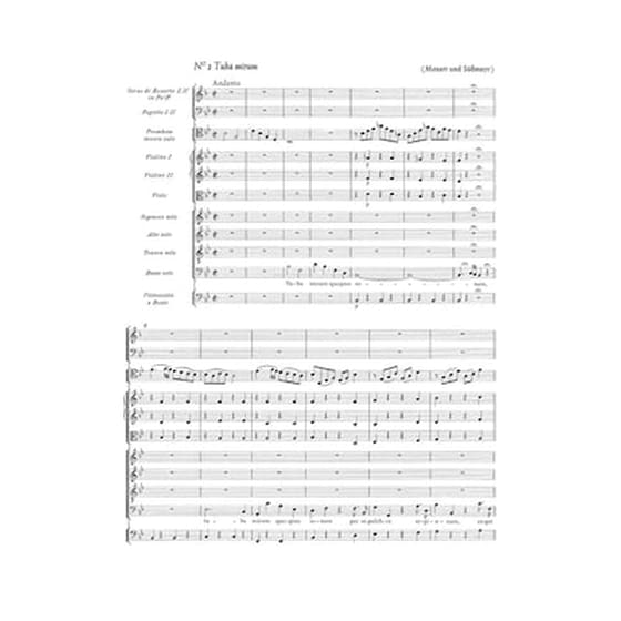 Βιβλίο Για Σύνολα Barenreiter Mozart - Requiem Kv626 [pocket Score] image 3