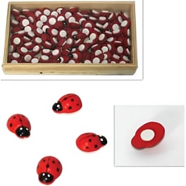 Αυτοκόλλητες Πασχαλίτσες Anhui Tianhui 1.2cm (100 Τεμάχια)
