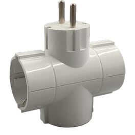 Ταφ Lamtech LAM023770 3 θέσεων - Μαύρο