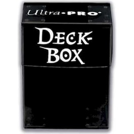 Ultra Pro Solid Color Deck Box - Black