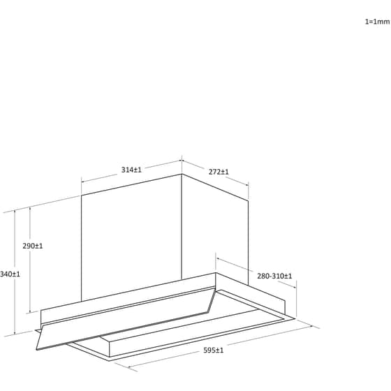 HAIER I-Design HAPY6CBS4BG 59.7 cm Μαύρο Μηχανισμός Απορρόφησης image 6