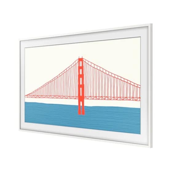Μαγνητικό Πλαίσιο Τηλεόρασης Samsung The Frame 65" VG-SCFA65WTCXC - Λευκό image 1