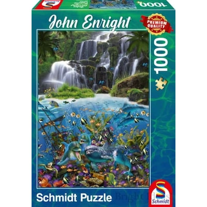 SCHMIDT SPIELE Παζλ Schmidt 59684 - Waterfall (1000 Κομμάτια)