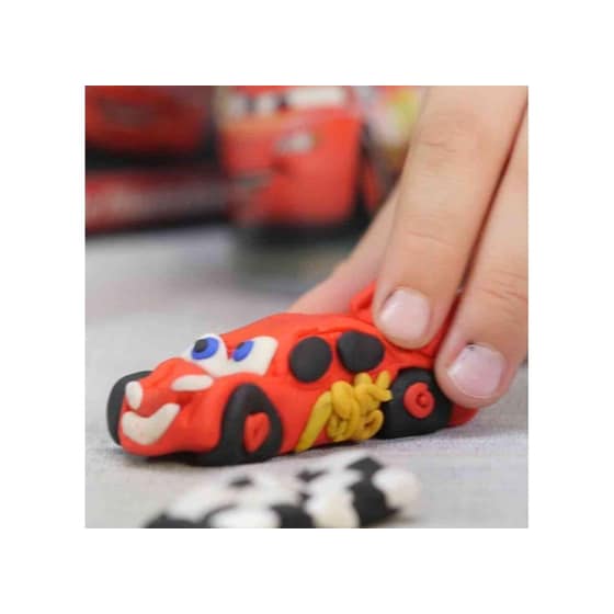 Σχολική Πλαστελίνη As Company 6 Βαζάκια  4Oz Cars image 5