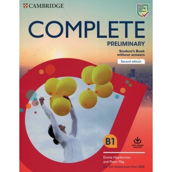Complete Preliminary Student's Book without Answers with Online Practice- For the Revised Exam from 2020 image 0