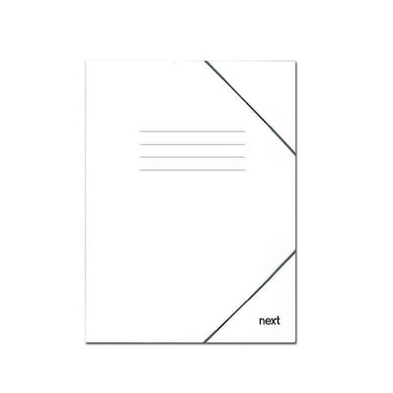 ΝΕΧΤ Φάκελος Πρεσπάν Next με Λάστιχο A4 Λευκό
