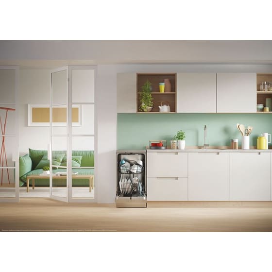 CANDY CF0C7SB0FX για 10 Σερβίτσια Inox Πλυντήριο Πιάτων image 9