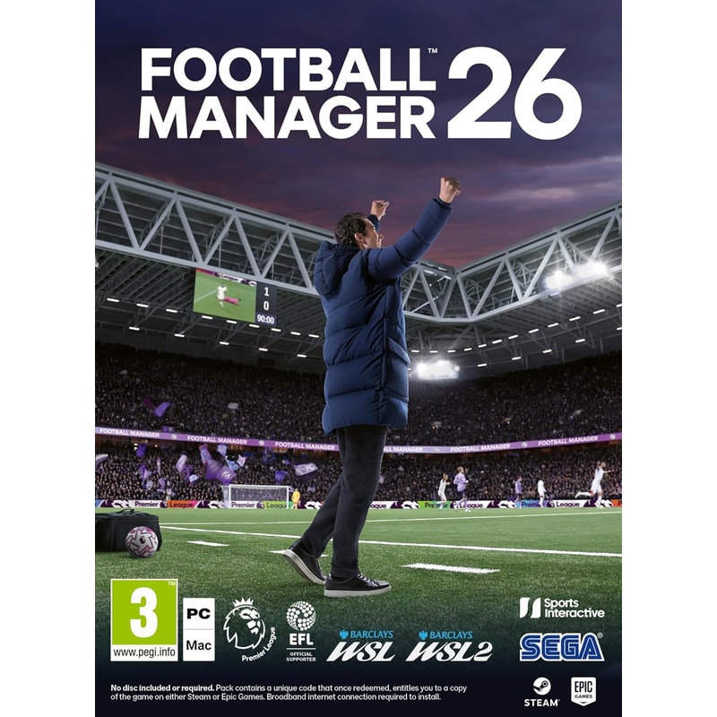 Football Manager 26 (Code in a Box) - PC