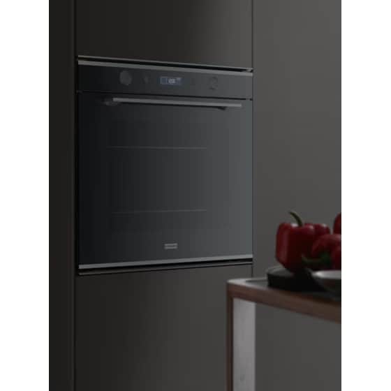 FRANKE MYTHOS FMY 98 P BK 73 Lt Μαύρο Εντοιχιζόμενος Φούρνος Άνω Πάγκου image 1
