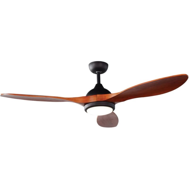 IQ CF-5415 55W 138cm Ανεμιστήρας Οροφής με Φως και Τηλεχειριστήριο Καφέ-Μαύρο