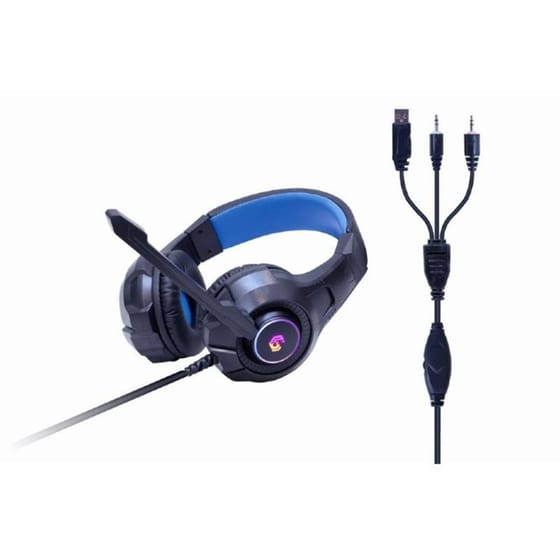 Gembird 4 σε 1 Backlight ghost Ενσύρματο Σετ Πληκτρολόγιο & Ποντίκι LED Μαυρό image 3