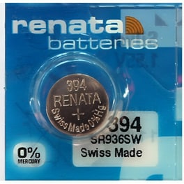 Μπαταρία Για Ρολόγια Renata Silver Oxide No394 SR936SW 1,55V 1τμχ