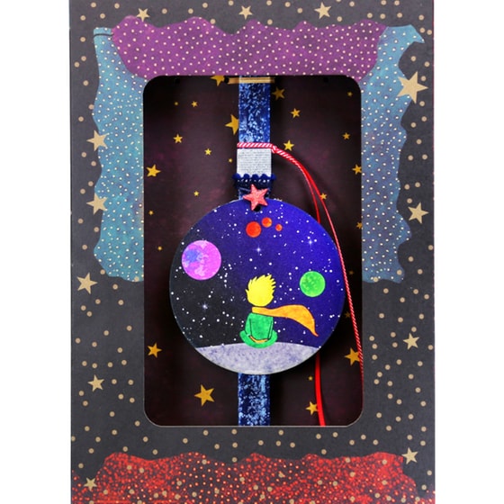 Λαμπάδα SYNCHRONIA Μικρός Πρίγκιπας Μπλε image 0