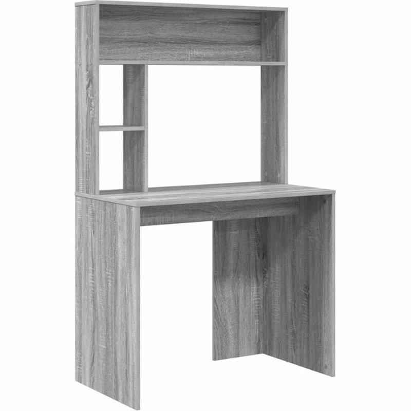 Γραφείο VidaXL από Επεξεργασμένο Ξύλο 91x50x149 cm - Γκρι Sonoma