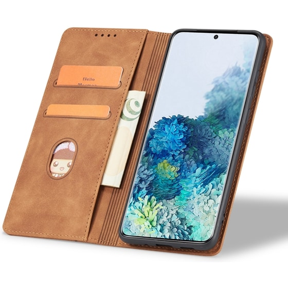 Θήκη Realme 11 Pro - Bodycell Πορτοφόλι - Brown image 1