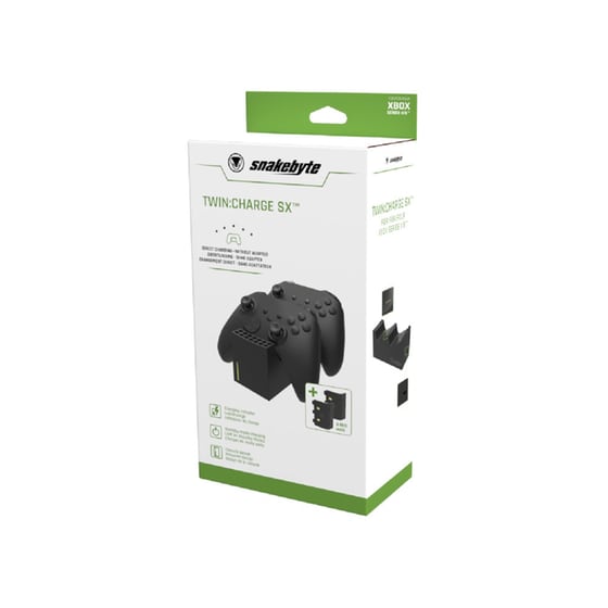 Σύστημα Φόρτισης Χειριστηρίων Snakebyte Twin:Charge SX - Xbox Series X|S - Μαύρο image 5