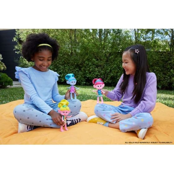 Κούκλα Mattel Trolls 3 Band Together Ευχούληδες - Chenille (HNF15) image 4