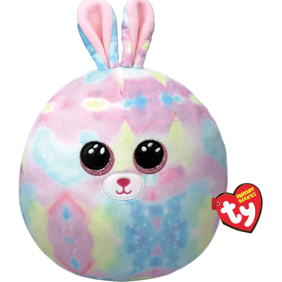 Λούτρινο TY Squishy Beanies Floppity Λαγουδάκι Πολύχρωμο (26cm) image 0