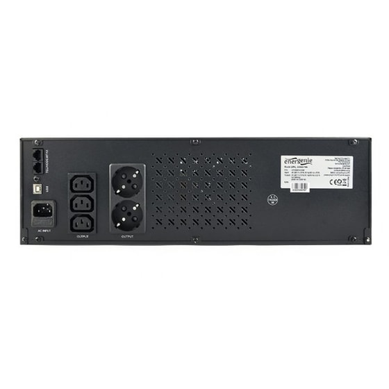 UPS Energenie Rack 2000VA UPS-RACK-2000 Μαύρο image 3