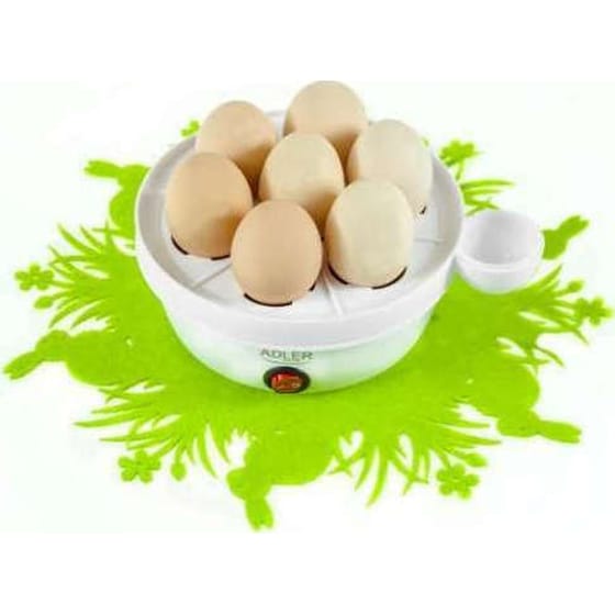 Βραστήρας Αυγών ADLER AD 4459 450W 7 Θέσεων Λευκό image 3
