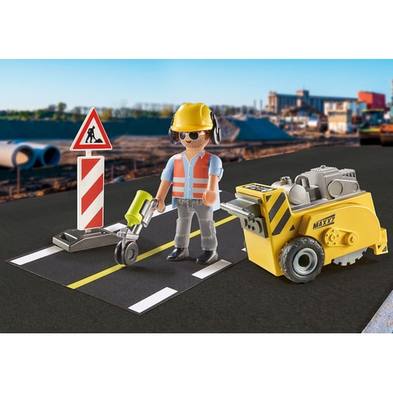 PLAYMOBIL® City Action Gift Set Οδικά έργα (71185) image 2