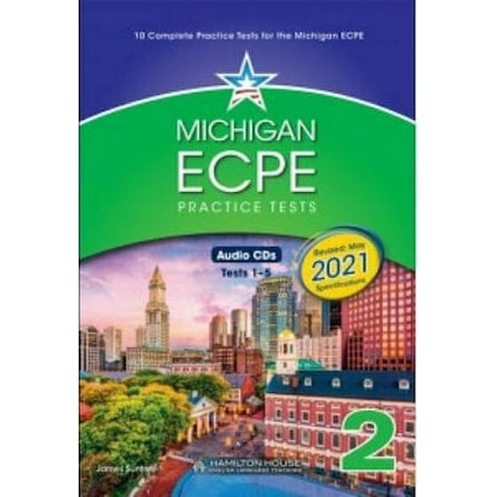 Michigan ECPE Practice Tests 2 CLASS Cds image 0