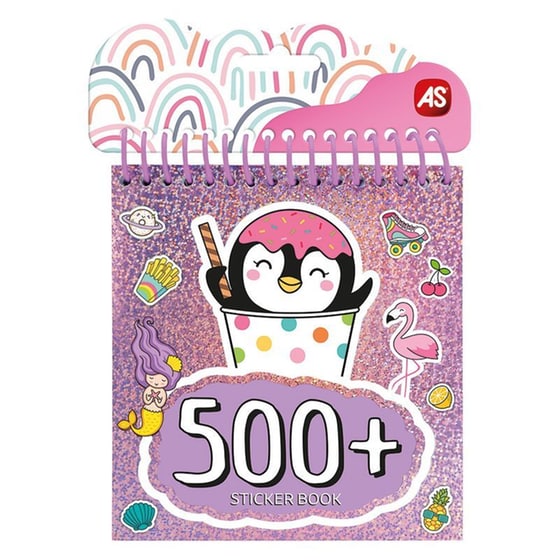 AS Company Sticker Book Τετράδιο Με 500 Αυτοκόλλητα image 1