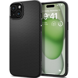 Θήκη Apple iPhone 15 Plus - Spigen Liquid Air - Matte Black