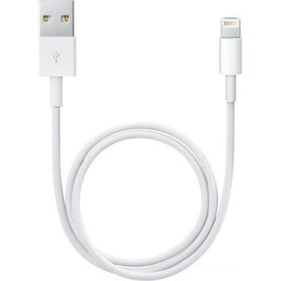 Καλώδιο φόρτισης Apple USB σε Lightning 0.5m - Λευκό image 0
