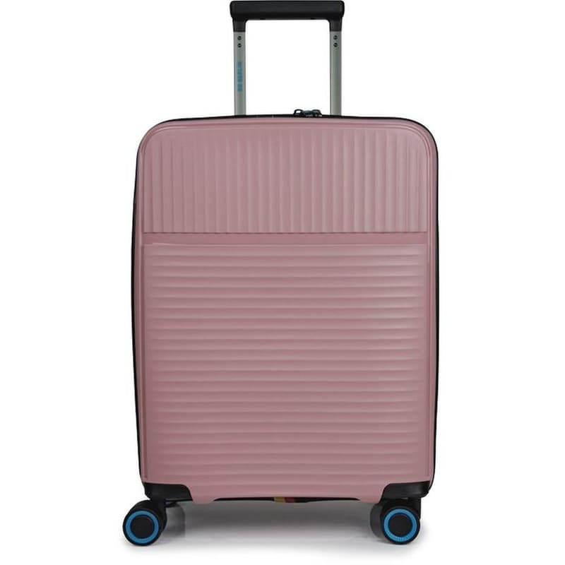 BG BERLIN Bg Berlin Βαλίτσα Καμπίνας 55x40x23.5cm Σειρά Weekend - Ροζ